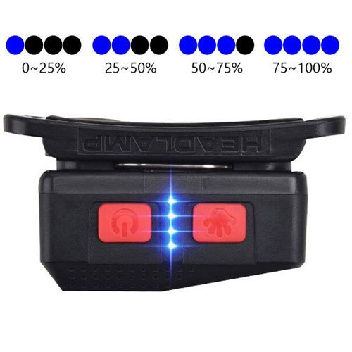 Ліхтарик налобний XBL SL09-1L2+COB+LED