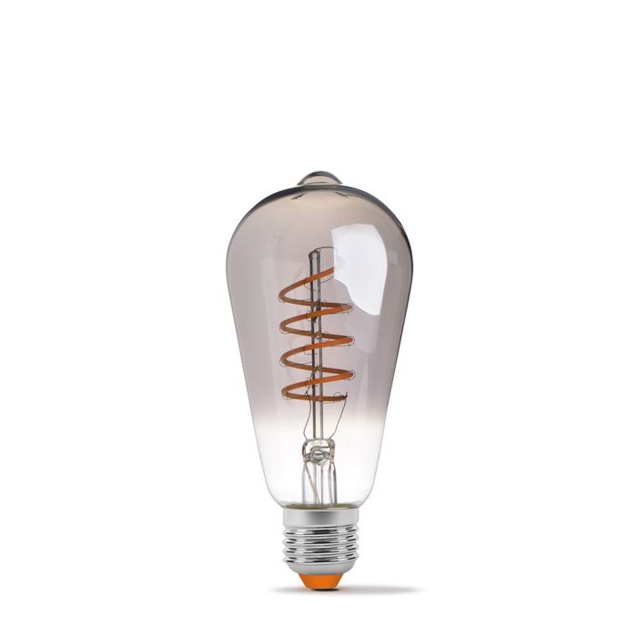 LED лампа VIDEX Filament ST64FGD 4W E27 2100K дімерна