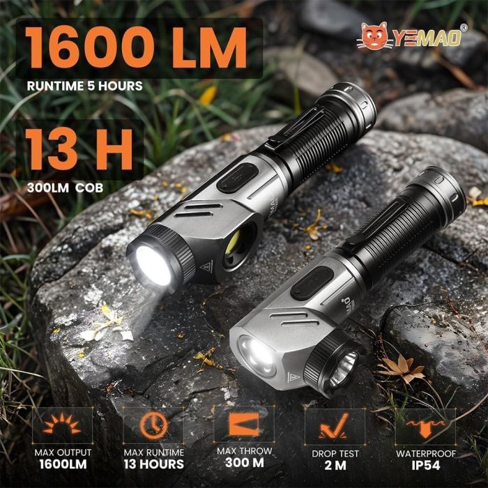 Портативний світлодіодний ліхтарик YEMAO YM-F303X