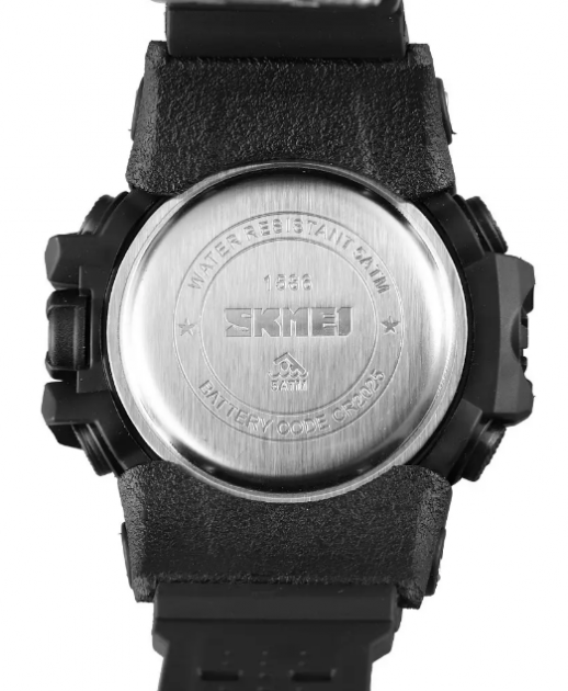 Чоловічий наручний годинник Skmei 1586 Black