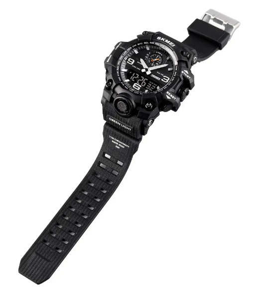 Чоловічий наручний годинник Skmei 1586 Black