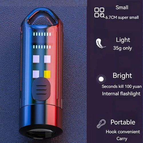 Фонарь-брелок S2-XPG+SMD(RGB)