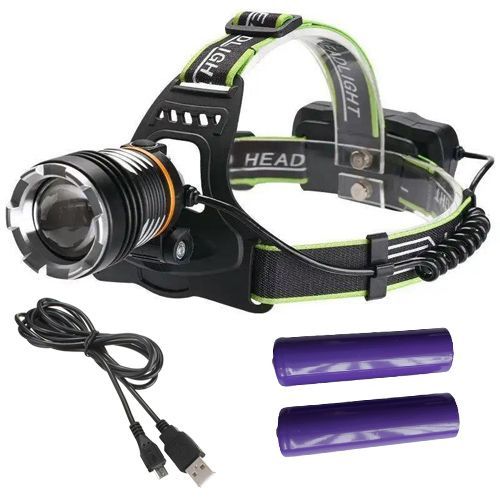 Ліхтарик налобний PLD-A7-XPE+UV