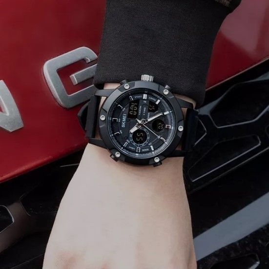 Годинник наручний чоловічий SKMEI 1757 (Black)