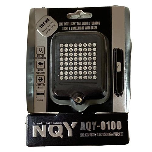Велоліхтар AQY-0100 з автоматичним вказівкою поворотів
