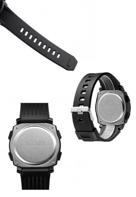 Годинник наручний чоловічий SKMEI 1853 (Black)