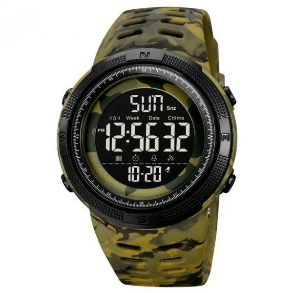 Годинник наручний чоловічий SKMEI 2070 Camo Green