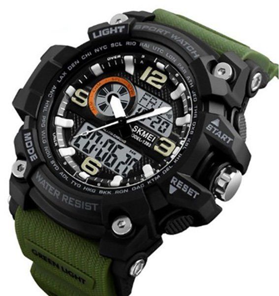 Чоловічий годинник Skmei 1283AG Army Green