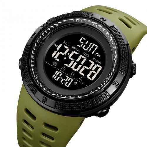 Годинник наручний чоловічий SKMEI 2070 (Army-Green)
