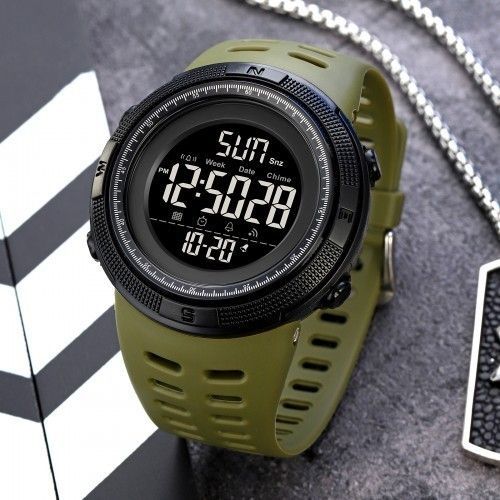 Годинник наручний чоловічий SKMEI 2070 (Army-Green)