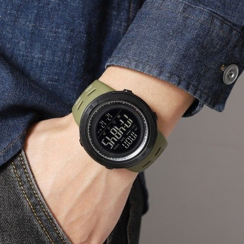 Годинник наручний чоловічий SKMEI 2070 (Army-Green)