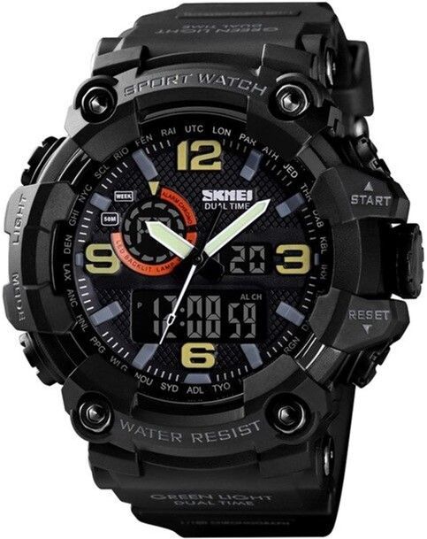 Чоловічий годинник Skmei 1520 Black