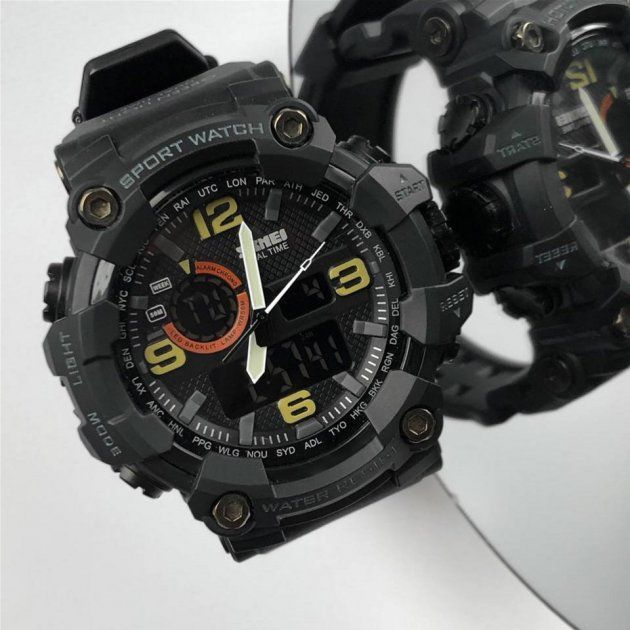 Чоловічий годинник Skmei 1520 Black