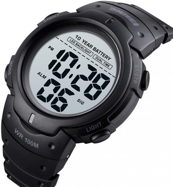 Годинник наручний чоловічий SKMEI 1560B  (Black)