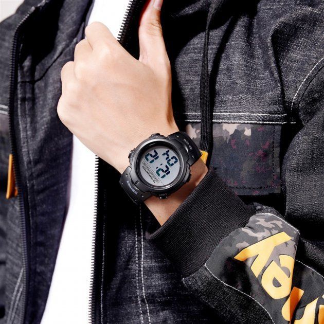 Годинник наручний чоловічий SKMEI 1560B  (Black)