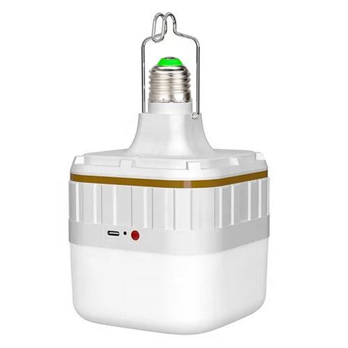 Світлодіодна LED лампочка з акумулятором FA-7936, 30W, E27, 2x18650/3ААА