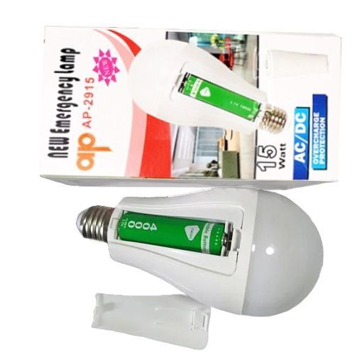 Світлодіодна LED лампочка з акумулятором AP-2915, 15W, E27, 1x18650