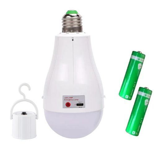 Світлодіодна LED лампочка з акумулятором FA-3920 Pro, 20W, E27, 2x18650