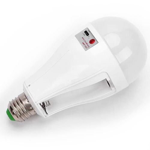 Світлодіодна LED лампочка з акумулятором FA-3920 Pro, 20W, E27, 2x18650