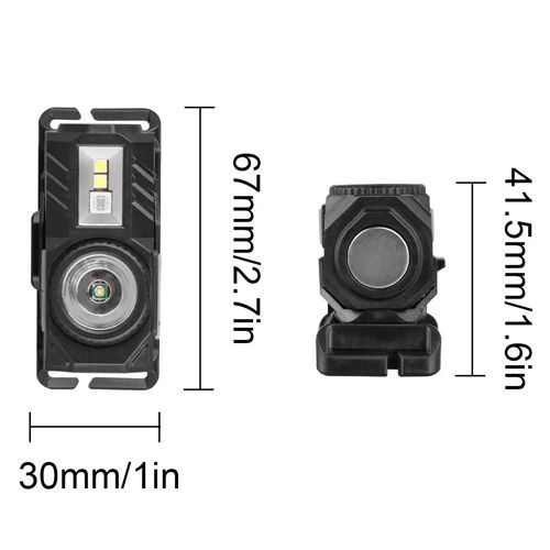 Ліхтар налобний T131-XPE+3SMD