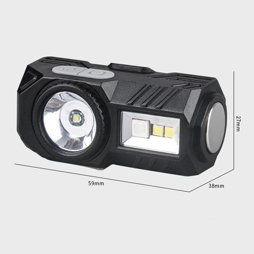 Ліхтар налобний T131-XPE+3SMD
