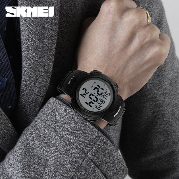 Годинник наручний чоловічий SKMEI 1068BK (Black)