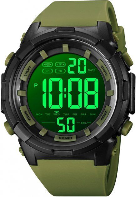 Годинник наручний чоловічий SKMEI 1845 (Army Green)