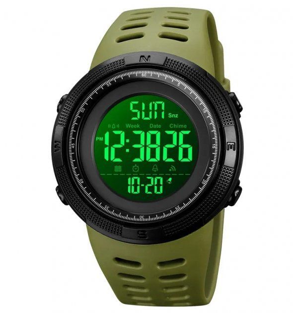 Годинник наручний чоловічий SKMEI 2070 (Army-Green)