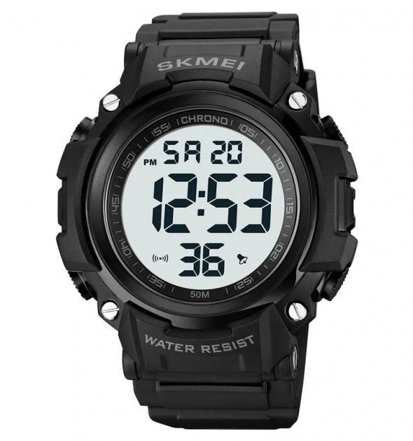 Годинник наручний чоловічий SKMEI 1886BKWT Black-White
