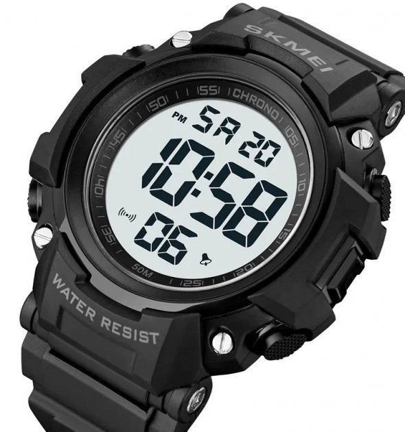 Годинник наручний чоловічий SKMEI 1886BKWT Black-White