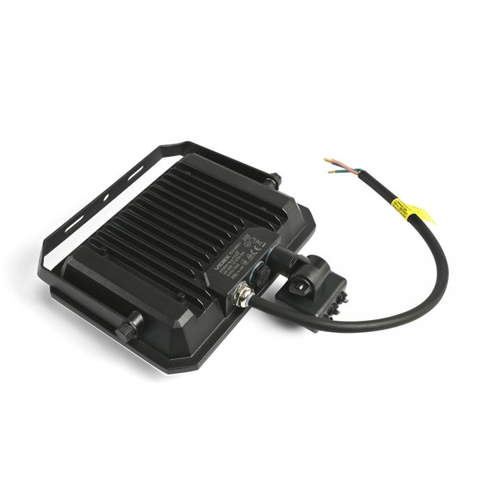 LED прожектор VIDEX F3 50W 5000K з датчиком руху 220V Black