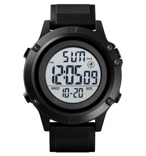 Чоловічий наручний годинник Skmei 1508 Black