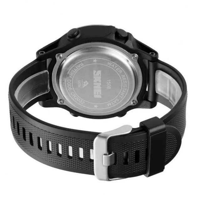 Чоловічий наручний годинник Skmei 1508 Black