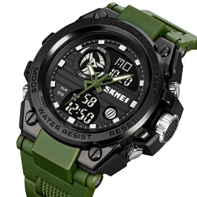 Мужские часы Skmei 2031AG Army Green