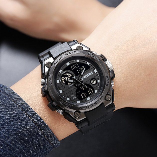 Чоловічий годинник Skmei 2031BK Black