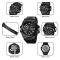 Чоловічий годинник Skmei 2031BK Black