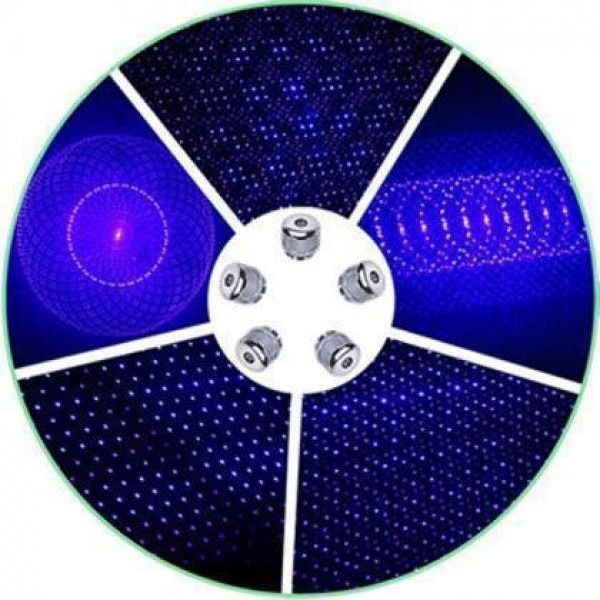 Потужний лазер синій LASER B017 (445nm, 50000mW)