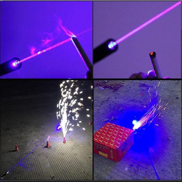 Потужний лазер синій LASER B017 (445nm, 50000mW)
