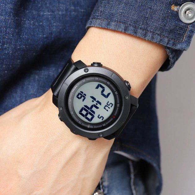 Чоловічий годинник Skmei 2122 Black