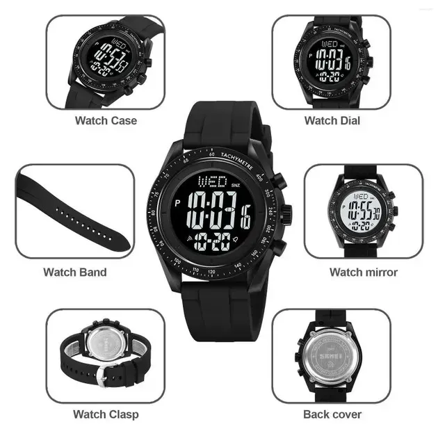 Наручний годинник Skmei 2045BKBK Black Black