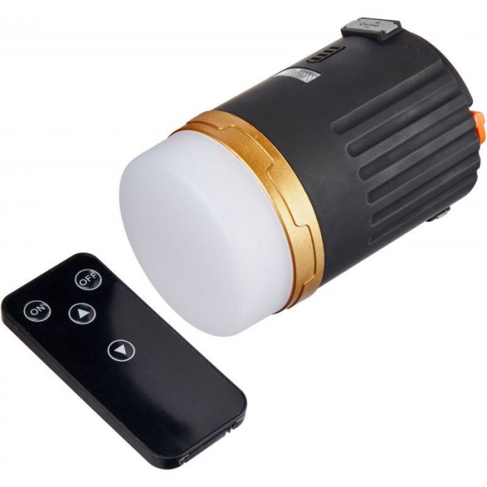 Ліхтар кемпінговий Skif Outdoor Light Drop Max Black/Orange з пультом