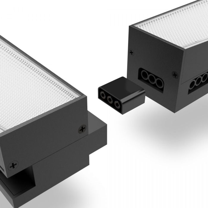 LED світильник лінійний магістральний VIDEX BNL02 50W 1.2М 5000K 220V Black