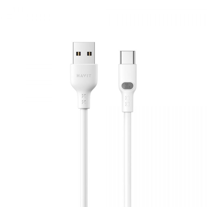Кабель USB - USB-C HAVIT HV-CB6282 3A 1м White