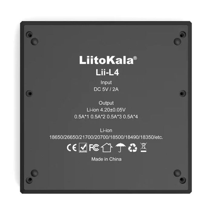 Зарядний пристрій LiitoKala Lii-L4