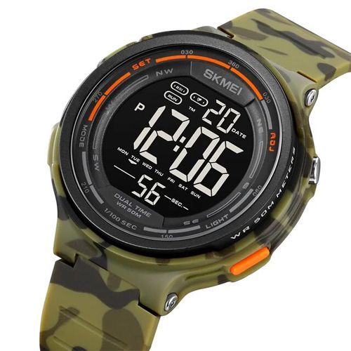 Годинник наручний чоловічий SKMEI 1841 Camo Green