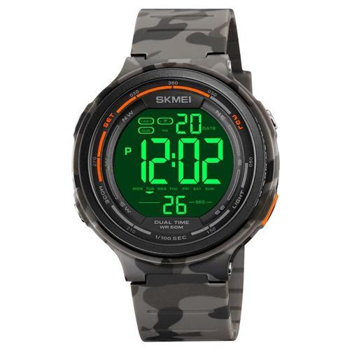 Годинник наручний чоловічий SKMEI 1841 Grey Camo