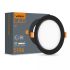 LED светильник Back встроенный круглый VIDEX 6W 5000K Black