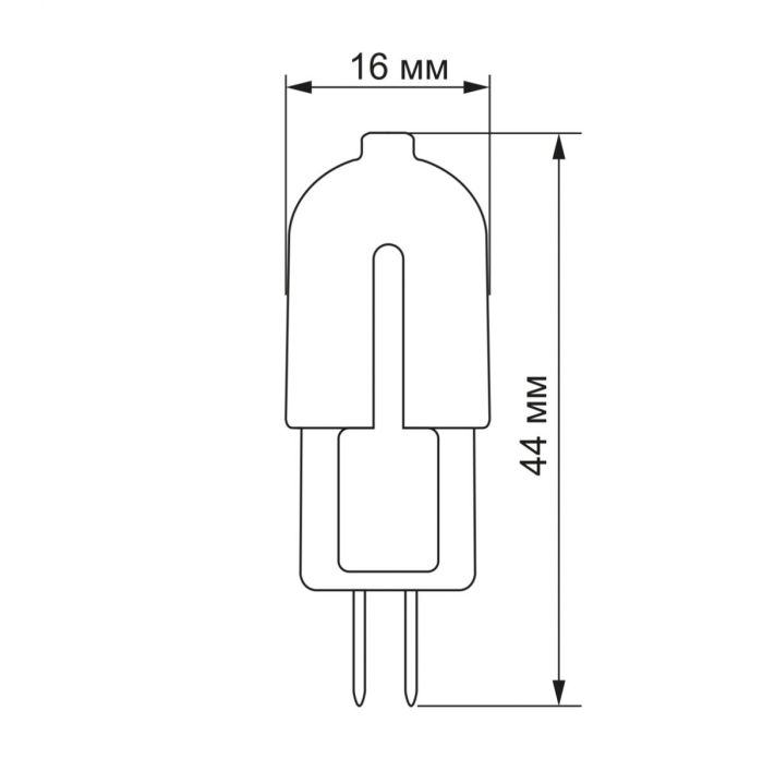LED лампа VIDEX G4e 2W G4 4100K