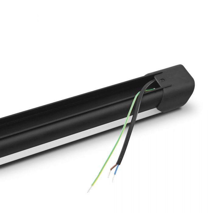 LED світильник лінійний VIDEX 36W 0.6М 5000K 220V чорний
