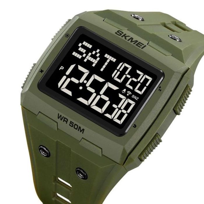 Годинник чоловічий Skmei 2186AG Army Green